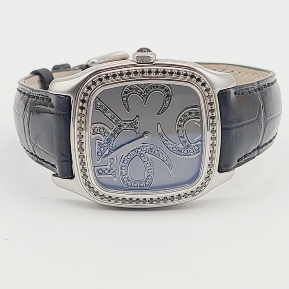 David Yurman 32mm Thoroughbred Quartz Watch With Black Diamonds - Picture 11 of 16